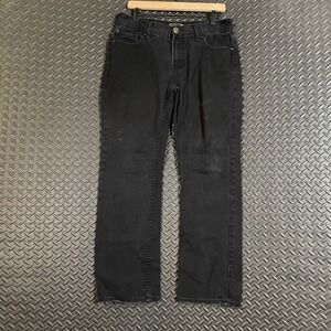 Seven7 Black‎ Straight Leg Denim Jeans Men's Size 32X32